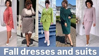 PLUS SIZE DRESSES AND SKIRTS LOOKS for October 2024 [upl. by Merla]