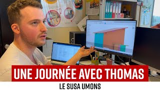 Une journée avec Thomas  Le SUSA UMons [upl. by Nirre]