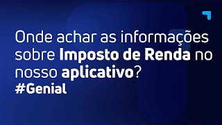 Onde achar as informações sobre Imposto de Renda no nosso app Imposto de Renda 20232024 IR2024 [upl. by Ecneitap138]