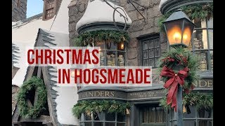 Christmas in Hogsmeade at Universal Studios Hollywood [upl. by Romeon]