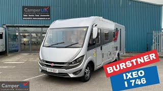 2021 Burstner Ixeo I 746  For Sale at Camper UK [upl. by Allebara558]