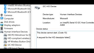 Fix Touchpad Not Working Error Code 10 This Device Does Not Start On Windows 1110 PC [upl. by Haida]