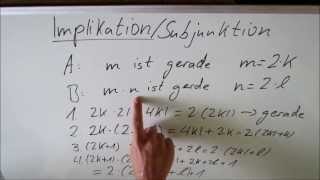 Analysis 1 Grundlagen Aussagenlogik 34 [upl. by Sacha17]