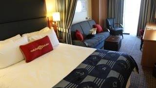 Disney Fantasy Family Oceanview Stateroom with Verandah [upl. by Nimzaj]