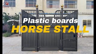 Why Plastic Board Horse Stables Are the Best Choice for Your Horses  horse stable china [upl. by Lingwood]