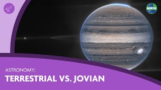 Terrestrial Vs Jovian Planets [upl. by Chae]