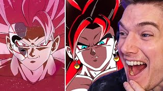 NEW SSJ3 Rose Goku Black amp Limit Breaker SSJ4 Vegito Super Attacks REACTION on Dokkan Battle [upl. by Ahsieat]