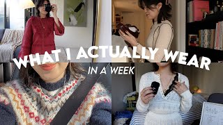 What I ACTUALLY Wear In A Week amp SEZANE NewIn [upl. by Almeria323]