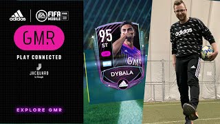 FIFA Mobile x adidas GMR Unboxing and Set up Claiming our Exclusive GMR Dybala With Gameplay [upl. by Niuq]