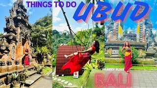 UBUD Bali Indonesia Ubud Travel Itinerary Things to do in Ubud Bali Places to visit in Bali [upl. by Eisler147]