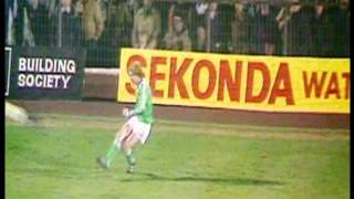 Northern Ireland 1  0 Israel 18111981  Gerry Armstrongs goal [upl. by Anha437]