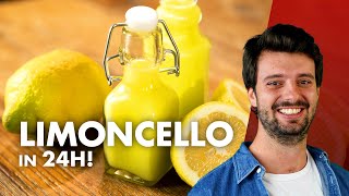 INCREDIBILELIMONCELLO PRONTO IN 24H RISCHIOSO [upl. by Valenta]