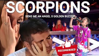 Golden Buzzer New  This super amazing voice very extraordinary singing song Scorpions [upl. by Assyram]