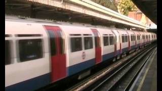 District and Piccadilly Line departure from Barons Court [upl. by Serg538]