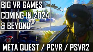 Good VR GAMES Coming Soon In 2024 amp Beyond  Quest PC PSVR2  VR SHOWCASE EP2 [upl. by Reseda]