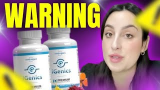 IGenics Reviews  🛑😳My Experience  iGenics  iGenics Eye Supplement  iGenics Review [upl. by Gnilyarg]