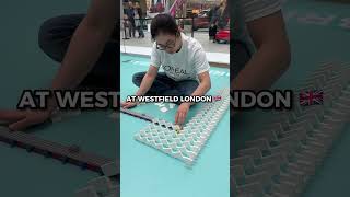 20000 dominoes to set a GUINNESS WORLD RECORDS™ title pt 3 [upl. by Enidanreb990]