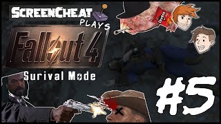 The Quest for Antibiotics  ScreenCheat Plays Fallout 4 Survival Mode [upl. by Enetsirk]