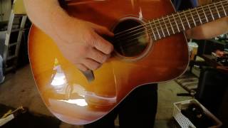 Yamaha FG800 Sound Sample  Sandburst Finish quotHer Majestyquot The Beatles  acoustic cover [upl. by Aneetsirk358]