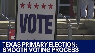 Texas Primary Election Smooth voting process in Travis County  FOX 7 Austin [upl. by Atsev]