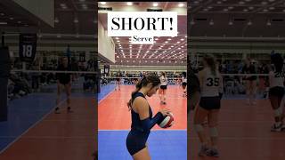 Short Serve to start the rally libero dmoon volleyball [upl. by Katonah173]