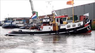 Nationale Sleepbootdagen Vianen 2013  trekproef spes  lange video  tornen [upl. by Hardigg618]