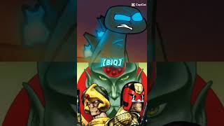 Triangle TvM BBP vs Johnny Alpha Strontium Dog BluntBrothersProductions godzilla battle [upl. by Anirdnaxela]