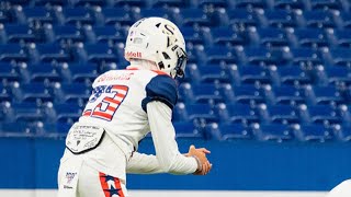 Offense defense all American bowl highlights [upl. by Akihsat97]