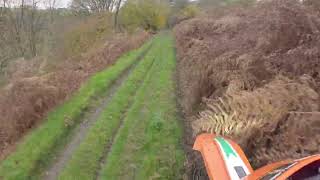 Trail riding off road north wales green lanes Powys Wales Nov24 [upl. by Llertram]