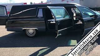 1994 CADILLAC SUPERIOR USED FUNERAL HEARSE [upl. by Aninnaig]