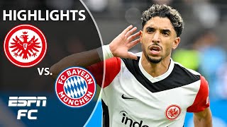 Eintracht Frankfurt vs Bayern Munich  Bundesliga Highlights  ESPN FC [upl. by Bussy742]