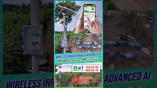 Advanced AI based Wireless Long Range Irrigation System  No more SIM recharge required agriculture [upl. by Haberman]