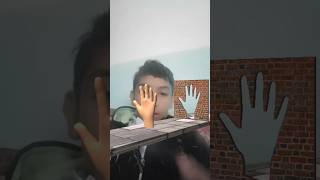 Tiktok effect hand challenge👽shorts [upl. by Atilam583]