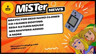 MiSTerFPGA News  CDi Sega Saturn Neo Geo Pocket amp More [upl. by Fair]