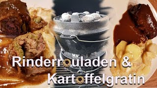 Rinderrouladen mit Kartoffelgratin DOUBLEDUTCH  12  Foodfellas [upl. by Ferdie]