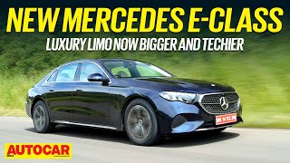 2024 MercedesBenz EClass review  Even closer to an SClass now  First Drive  Autocar India [upl. by Saundra626]