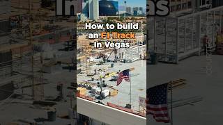 How LAS VEGAS Built an F1 PADDOCK [upl. by Alym]