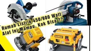 GARA GARA Alat Soft Start ini Circular Saw DongCheng bisa di Listrik 450 Watt [upl. by Heeley]