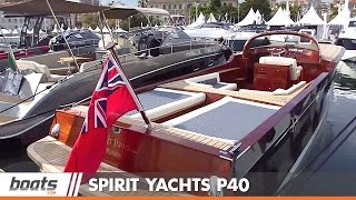 Spirit Yachts P40 First Look Video [upl. by Zetta]