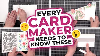 10 Different Card Folds Every Card Maker Should Know [upl. by Dorita646]