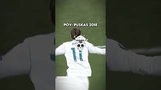 Pov puskas 2018 🔥😈🥶⚽ footballshorts football ronaldo [upl. by Anabahs113]