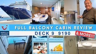 Marella Explorer 2 Standard Balcony Cabin Tour amp Review Deck 9 9190… and More [upl. by Akimas]