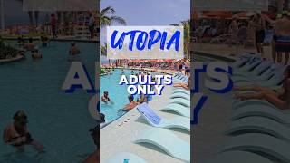 Hideaway beach ADULTS only at Coco Cay royalcaribbean utopiaoftheseas [upl. by Haya132]