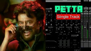 Petta single track aniruth Composing sneak peak [upl. by Anitsirhcairam]