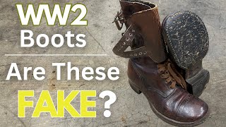 Restoring 80Year Old Boots [upl. by Lesko]