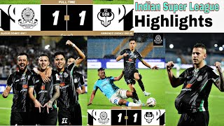 ISL 💥 Mohammedan SC vs FC Goa ⚽ Match Highlights 💥 Indian Super League [upl. by Ramedlav]