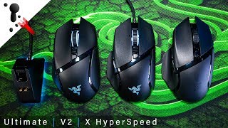 Razer Basilisk V2 Ultimate and X HyperSpeed Comparison Review [upl. by Casey]