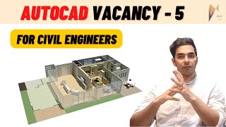 CIVIL Engineering Jobs for AutoCAD Draftsman  5 Job Vacancies  RVM CAD Job Update [upl. by Nahte181]