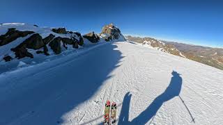 Pitztaler Gletscher bluebird carving november 24 [upl. by Lenwood809]