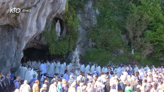 Messe de 10h à Lourdes du 4 juillet 2024 [upl. by Malia]